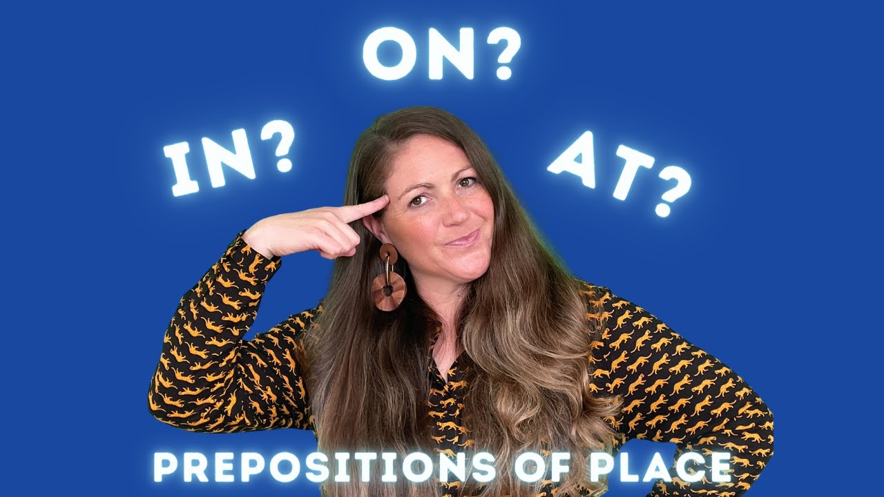 IN, ON, or AT? Prepositions of place.