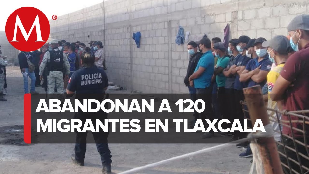 Abandonan a migrantes centroamericanos en San Pablo del Monte, Tlaxcala