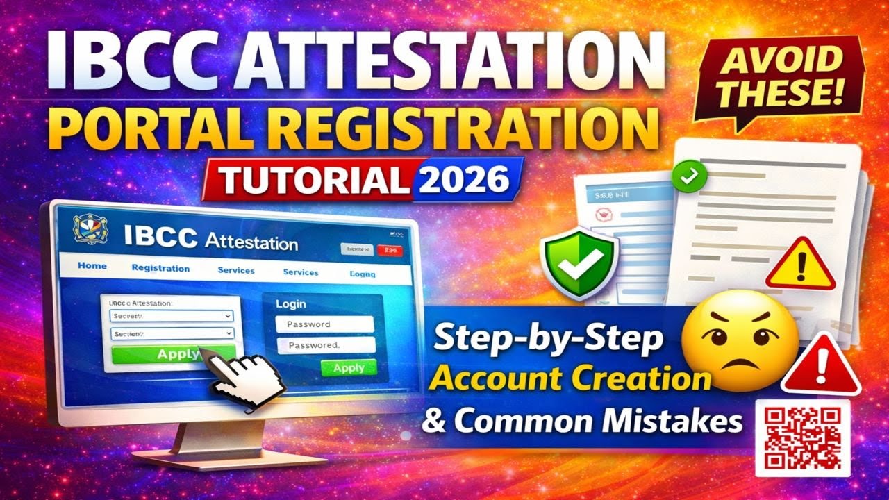 IBCC Attestation Portal Registration 2026 | Step-by-Step (Avoid These Mistakes)