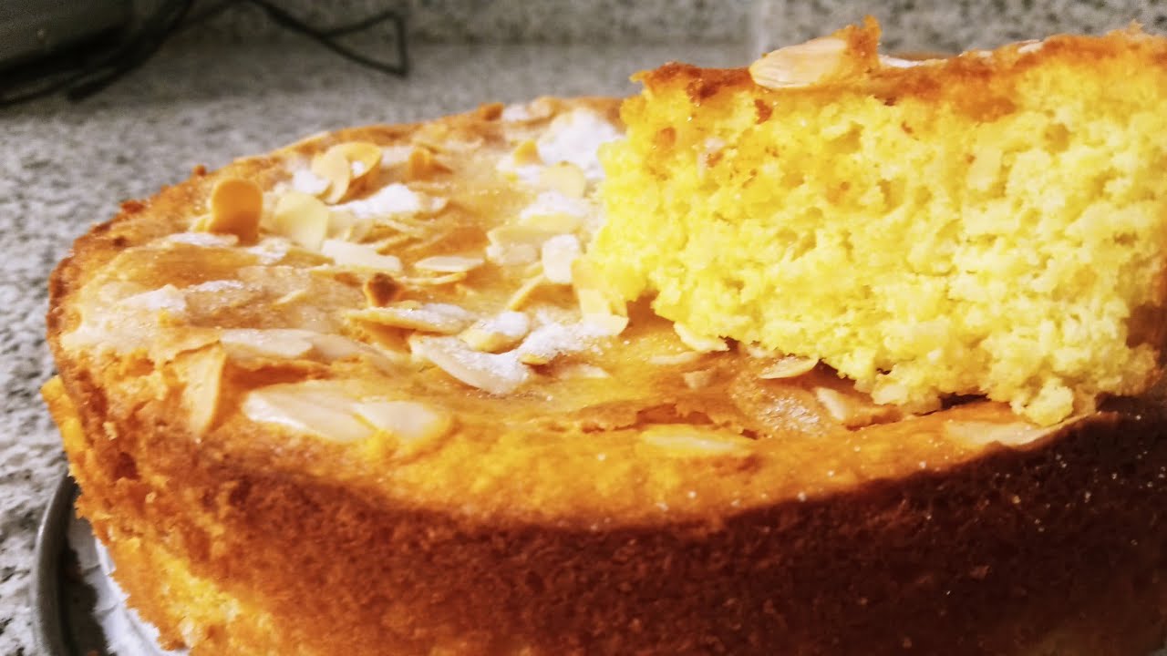 Torta Paradiso con Mandorle e Ricotta