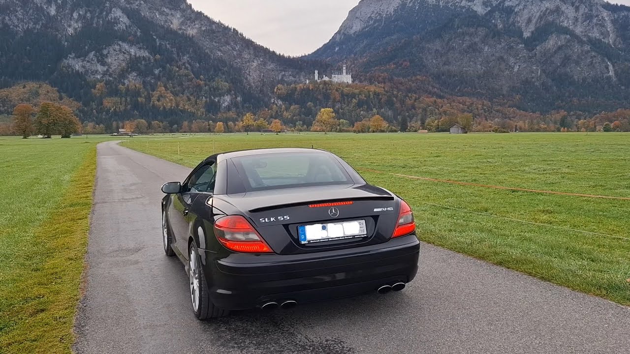 SLK 55 AMG driving sound