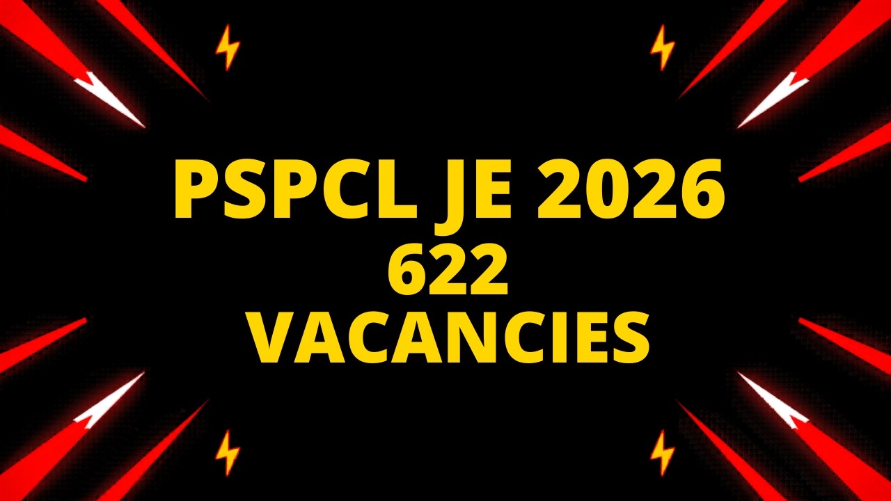 PSPCL JE Electrical 2026 🔥 622 Vacancies | Full Details in Punjabi | Apply Now!