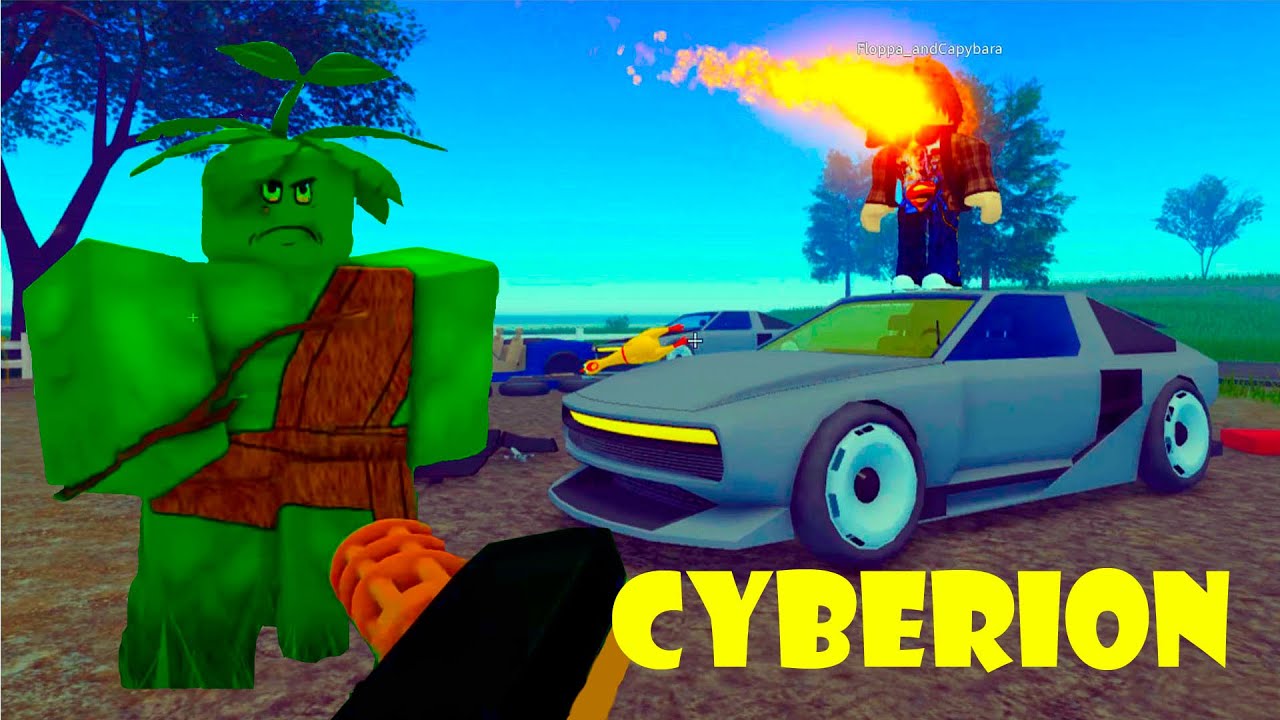 НАКАЗЫВАЕМ НОВОГО БОССА-ЛЕСНИКА И ТЕСТИМ НОВЫЙ СПОРТКАР CYBERION в ПЫЛЬНОЙ ПОЕЗДКЕ !