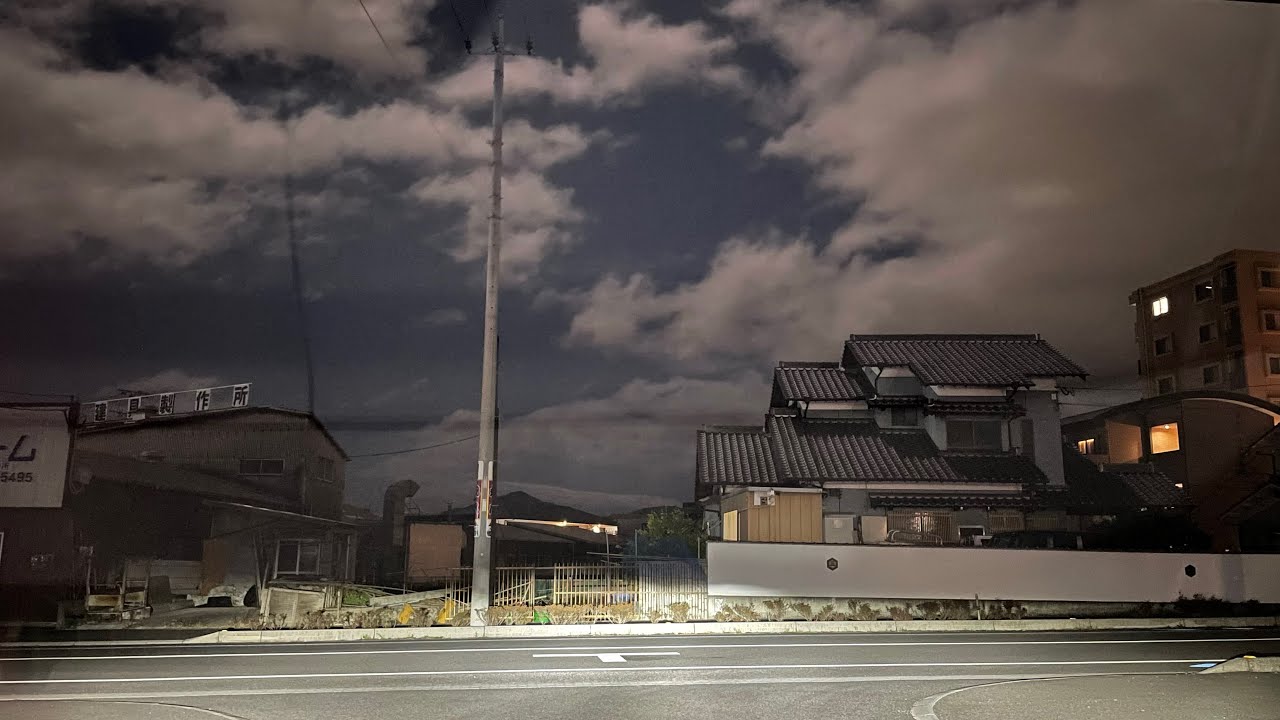 【夜のドライブ】2026年3月3日(火)