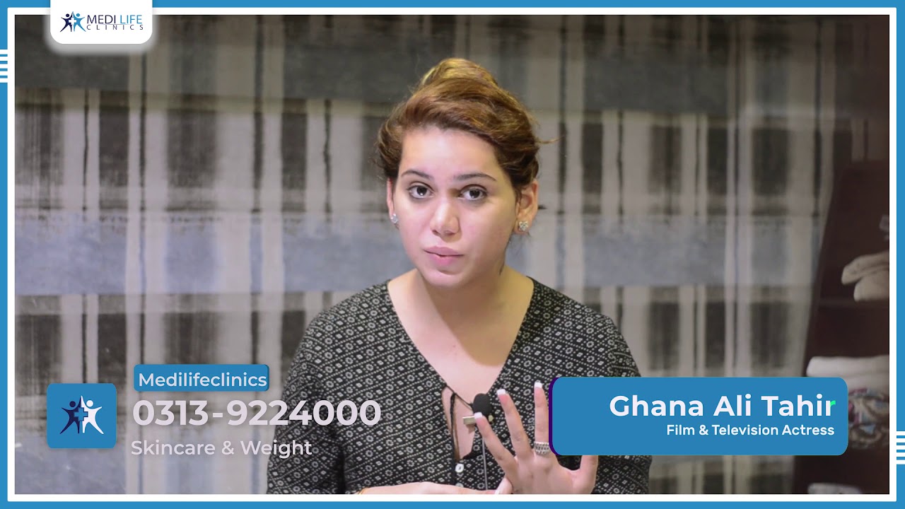 Actress Ghana Ali Talking about Medilife Clinics