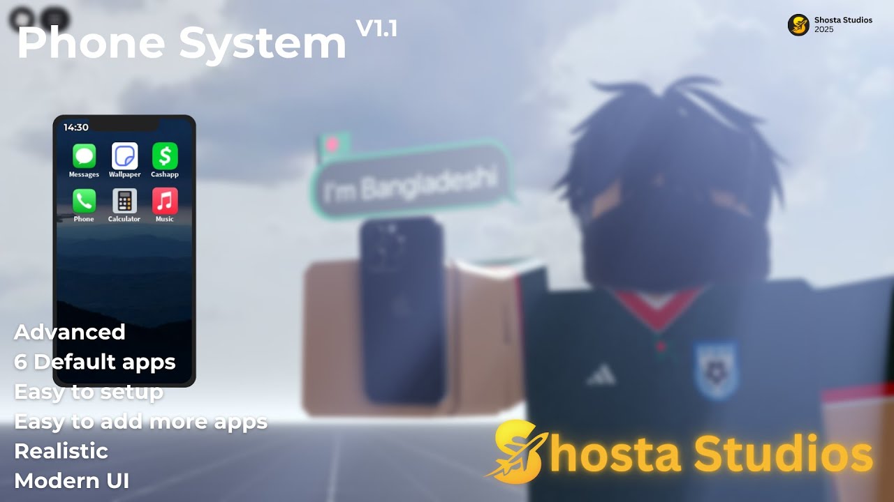 Phone System V1.1 - Roblox Studio [SALE]