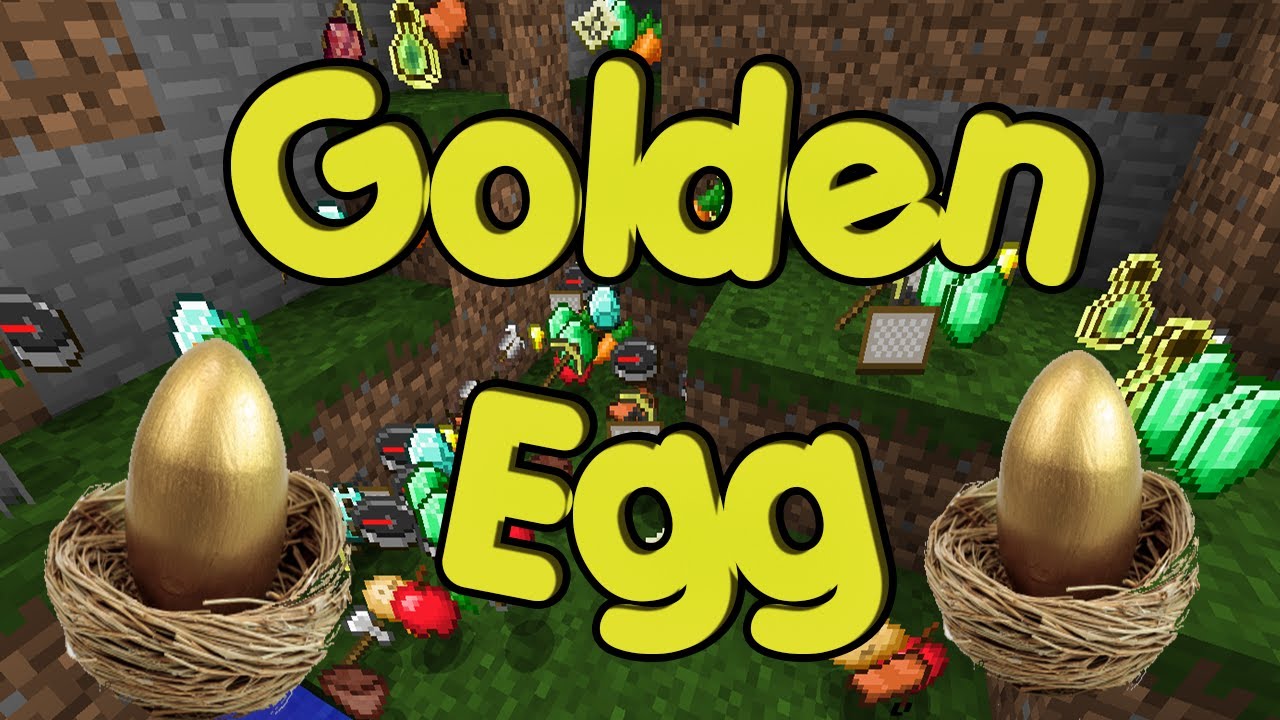 Minecraft Mods - GOLDEN EGG MOD! RANDOM FREE ITEMS! [1.4.5]