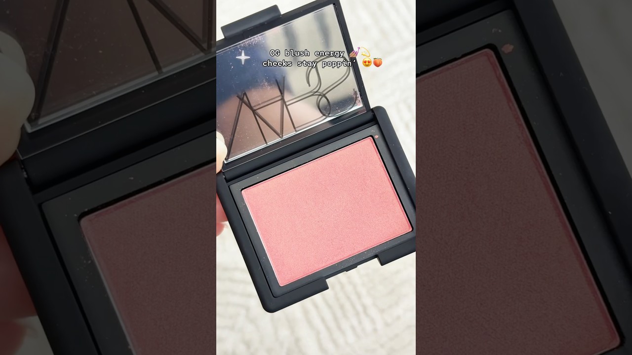 The OG blush that started it all 💖 NARS Orgasm = timeless glow ✨ #NARSOrgasm #OGBlush #GlowyCheeks