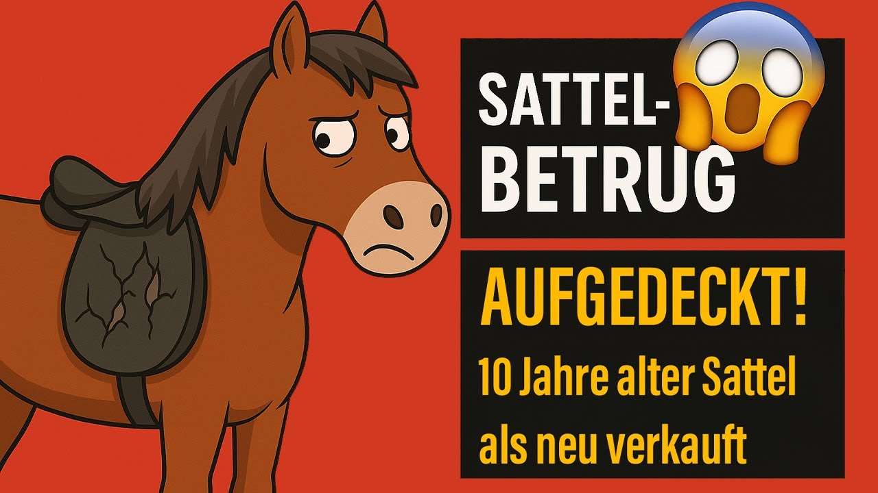 Teurer Reinfall 😡 Wenn der „neue“ Sattel ein altes Lagerstück ist | Reitsport-Rheinmain