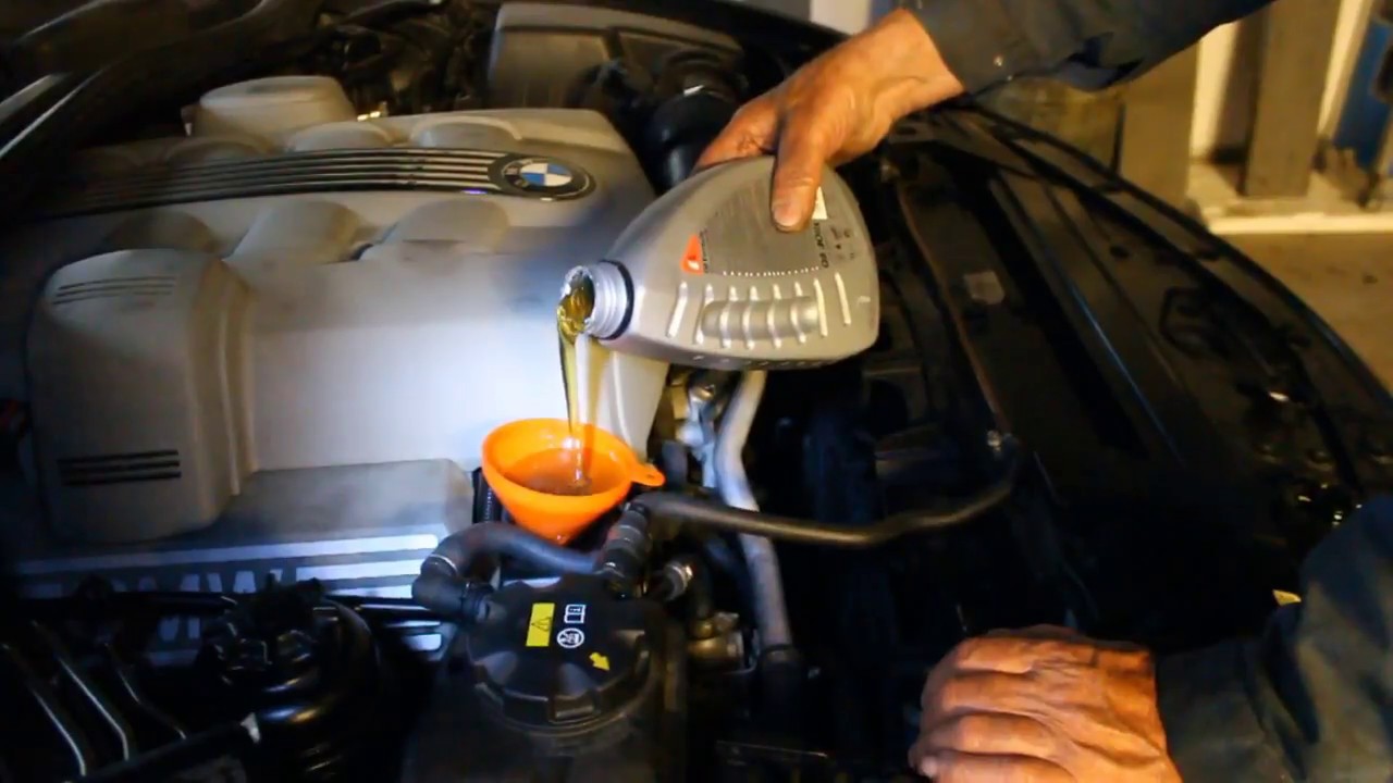 DIY Oil change on BMW 645Ci, 545i and reset service