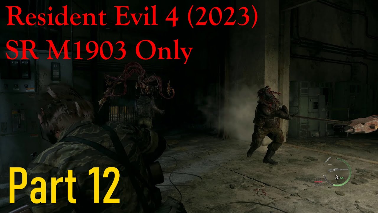 Resident Evil 4 (2023), Base SR M1903 Only - (Part 12) - Dance of Death