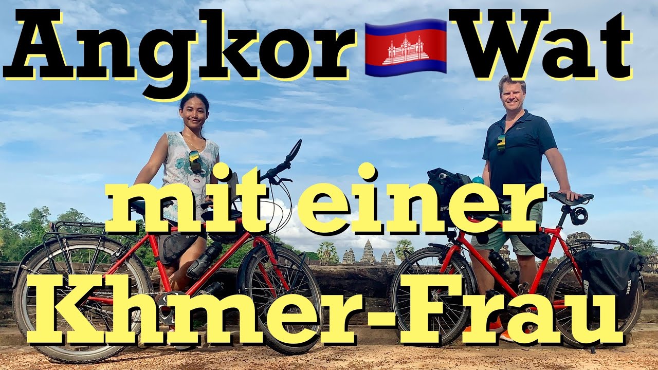 Mit dem Fahrrad nach Angkor Wat, Cambodia 🇰🇭🌴☀️ Rotha und Moritz von Poipet, Sisophon nach Siem Reap