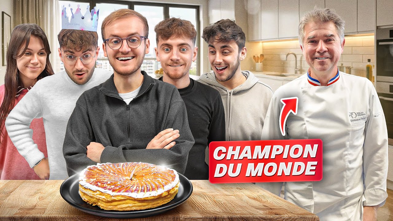 On teste la GALETTE DES ROIS du CHAMPION DU MONDE de pâtisserie