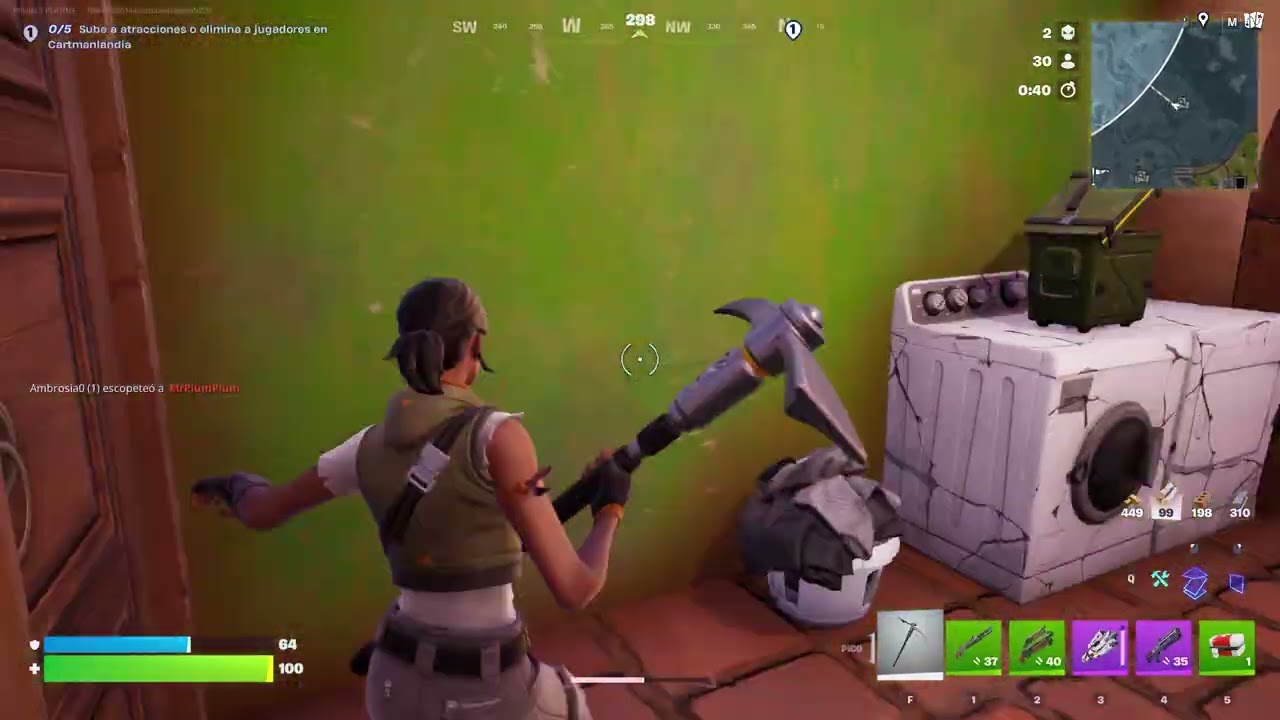 Mi primera vez en fornite