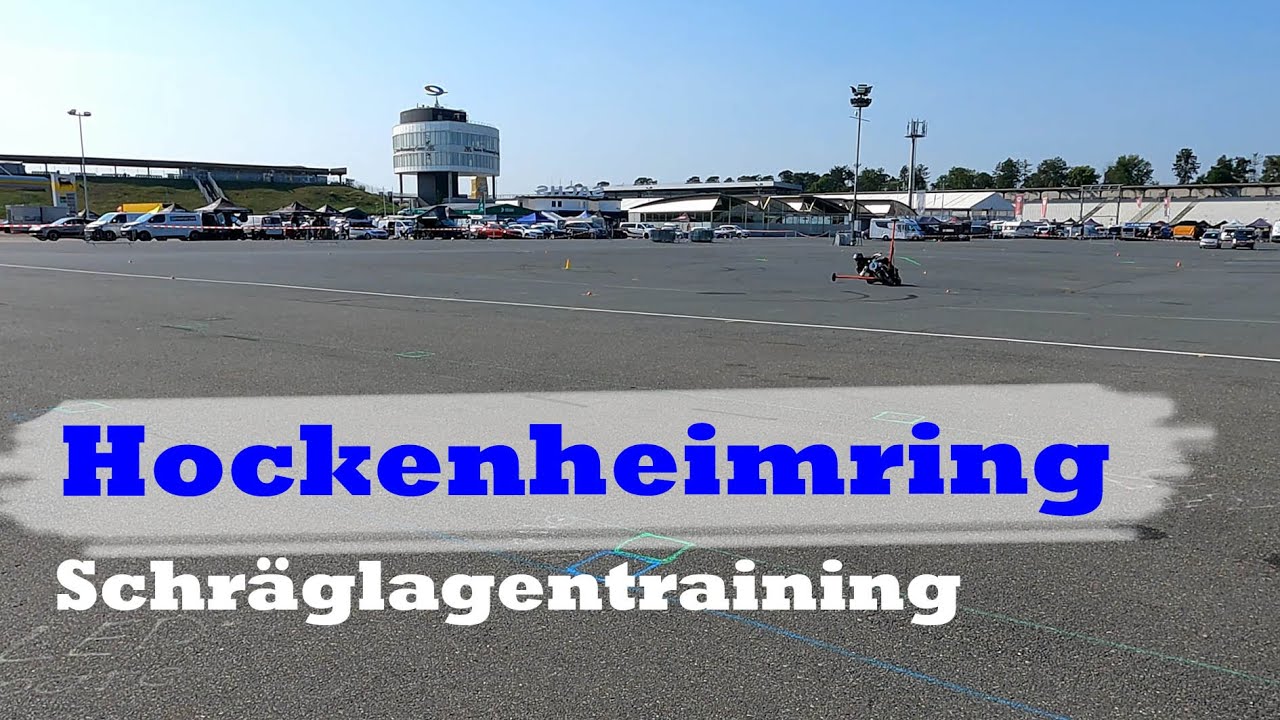 Schräglagen-Training am Hockenheimring // Vergleich mit ADAC-Schräglagentraining