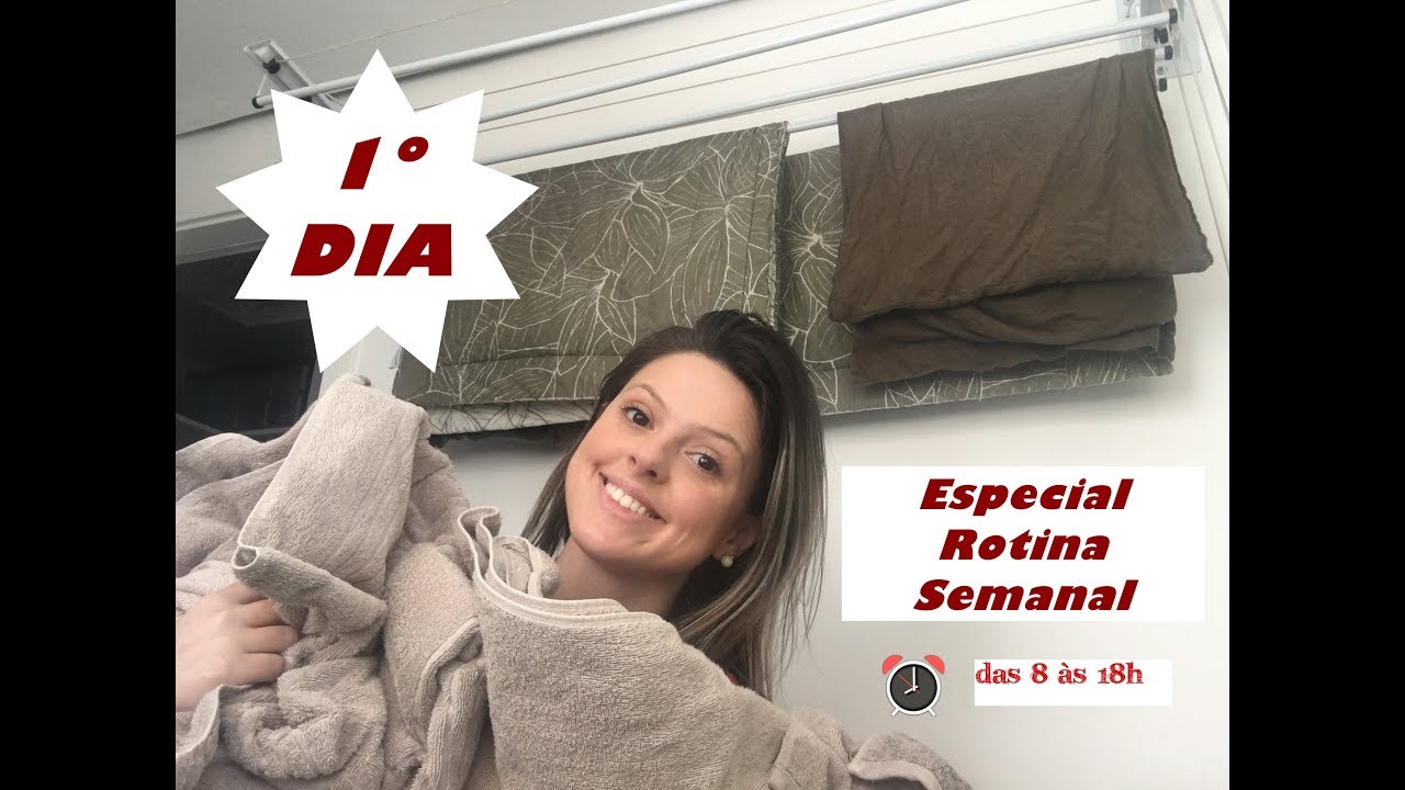 Vlog Rotina da Casa 1º Dia - #cronogramadelimpeza #1 - Das 8 às 18h