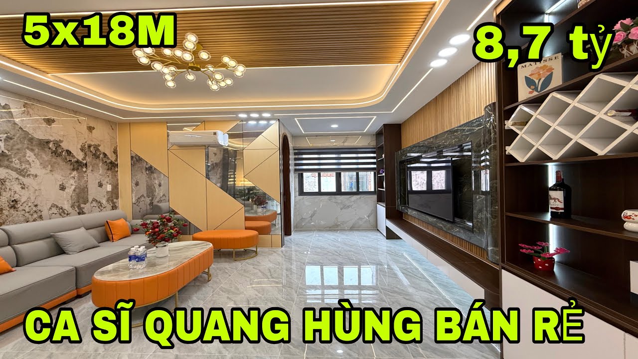 Bán nhà đẹp quận 12 . Nội thất đẹp chủ nhà gấp bán rẻ . Trã là bán luôn