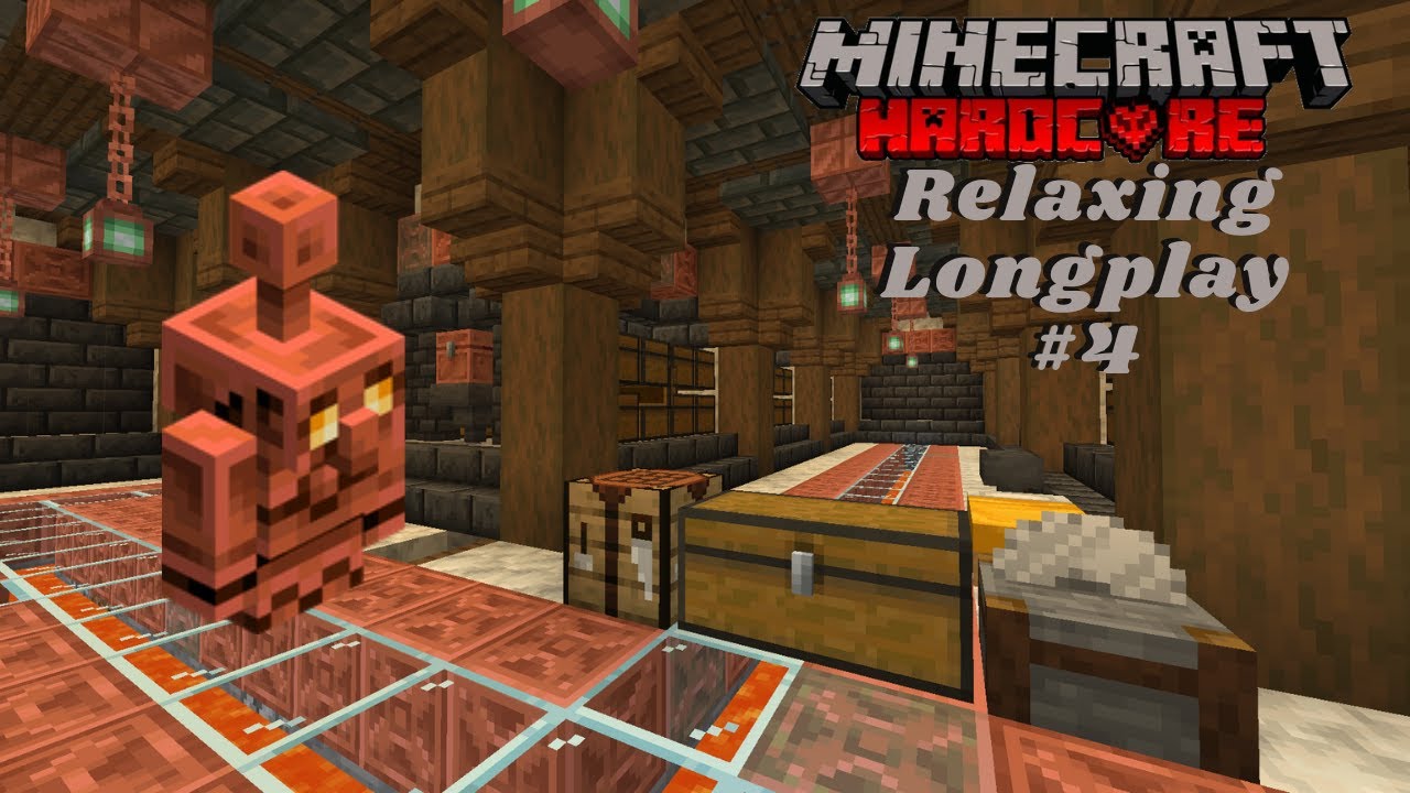 Minecraft Hardcore Relaxing Longplay First Storage (no commentary)- Safecraft 1