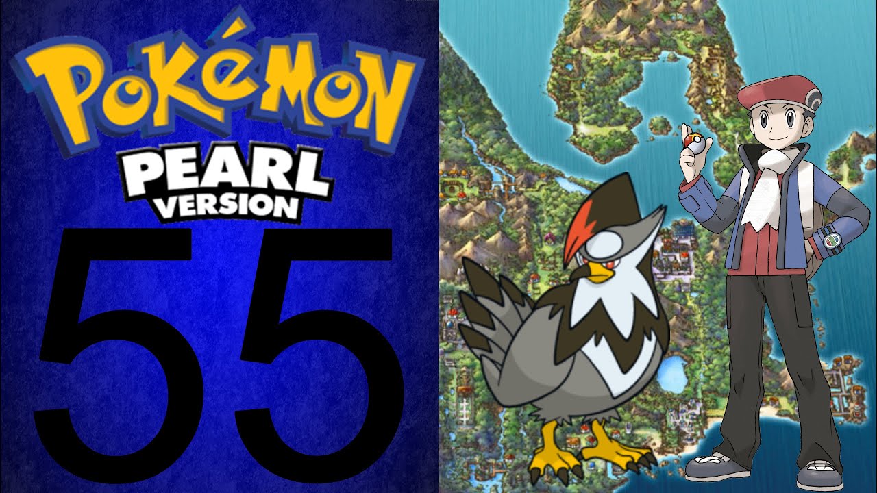 Pokemon Pearl Walkthrough Part 55: Riding the Waves to Victory Road