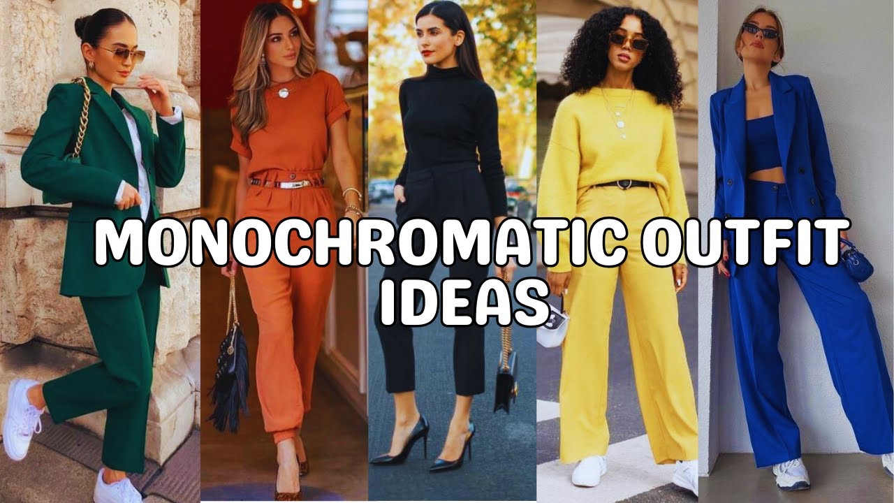 monochromatic outfit ideas | 2023 #monochrome #outfitideas  #officewear #ootd #workwear