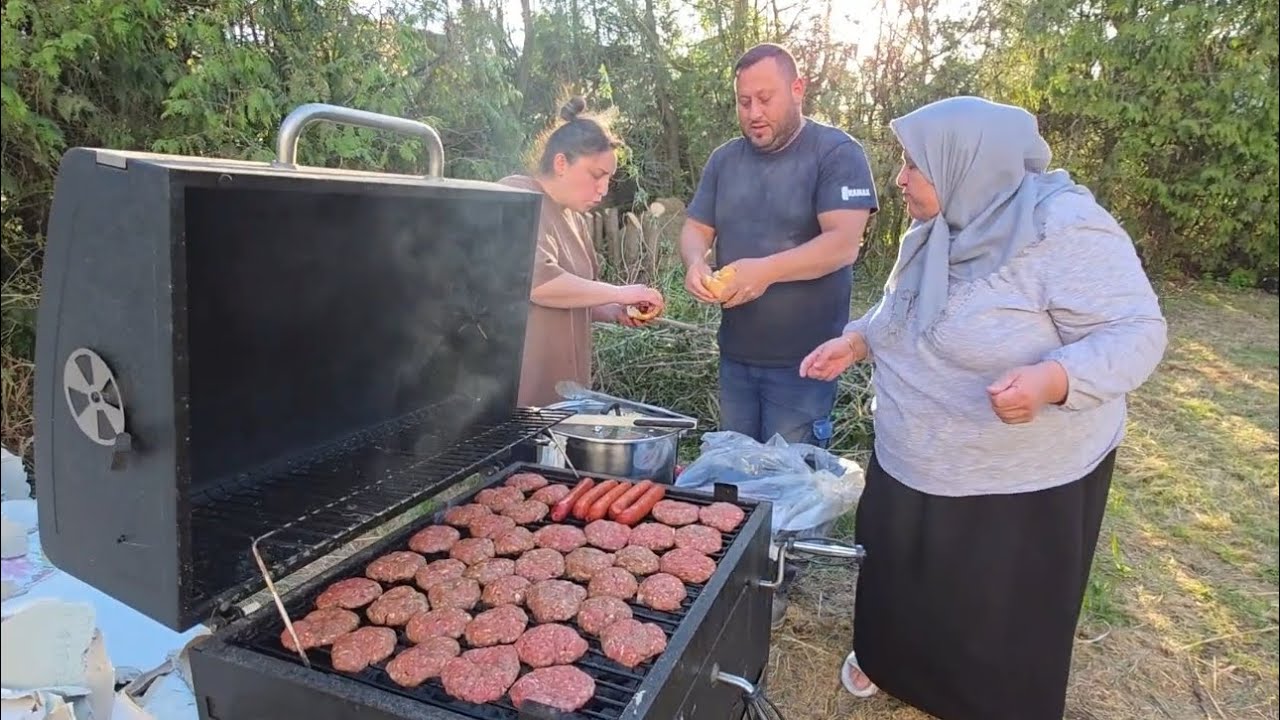 Yeni inșaat evinde ilk mangalımızı yaptık