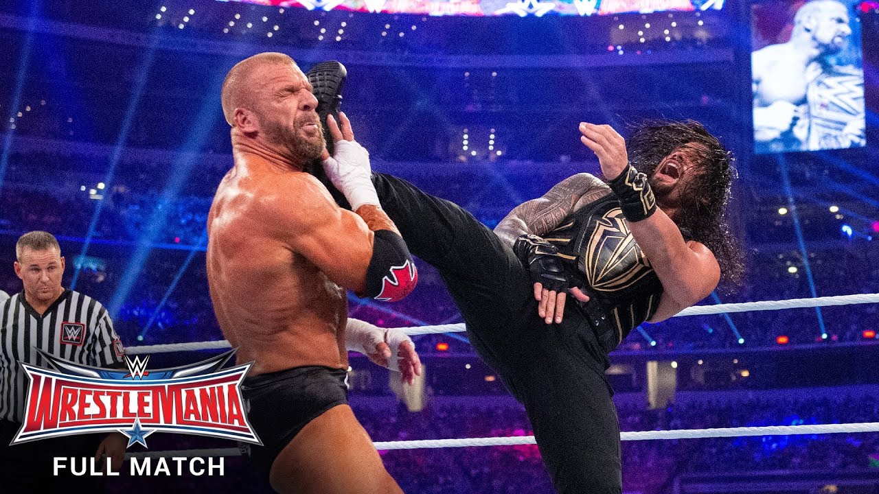 FULL MATCH - Triple H vs. Roman Reigns – WWE World Heavyweight Title Match: WrestleMania 32
