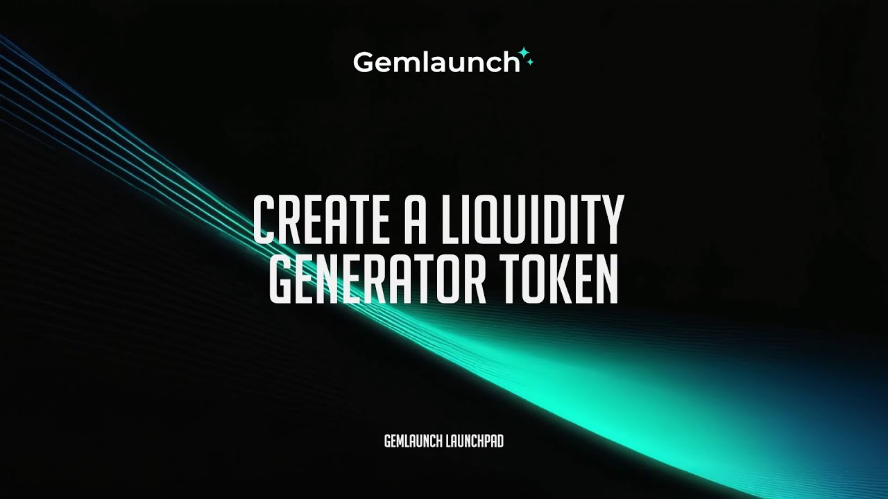 How to Create a Liquidity Generator Token