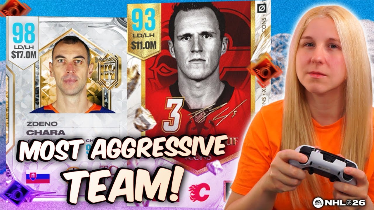 ZBUDOWAŁEM NAJBARDZIEJ AGRESYWNY zesp&oacute;ł Truculence w NHL 26!