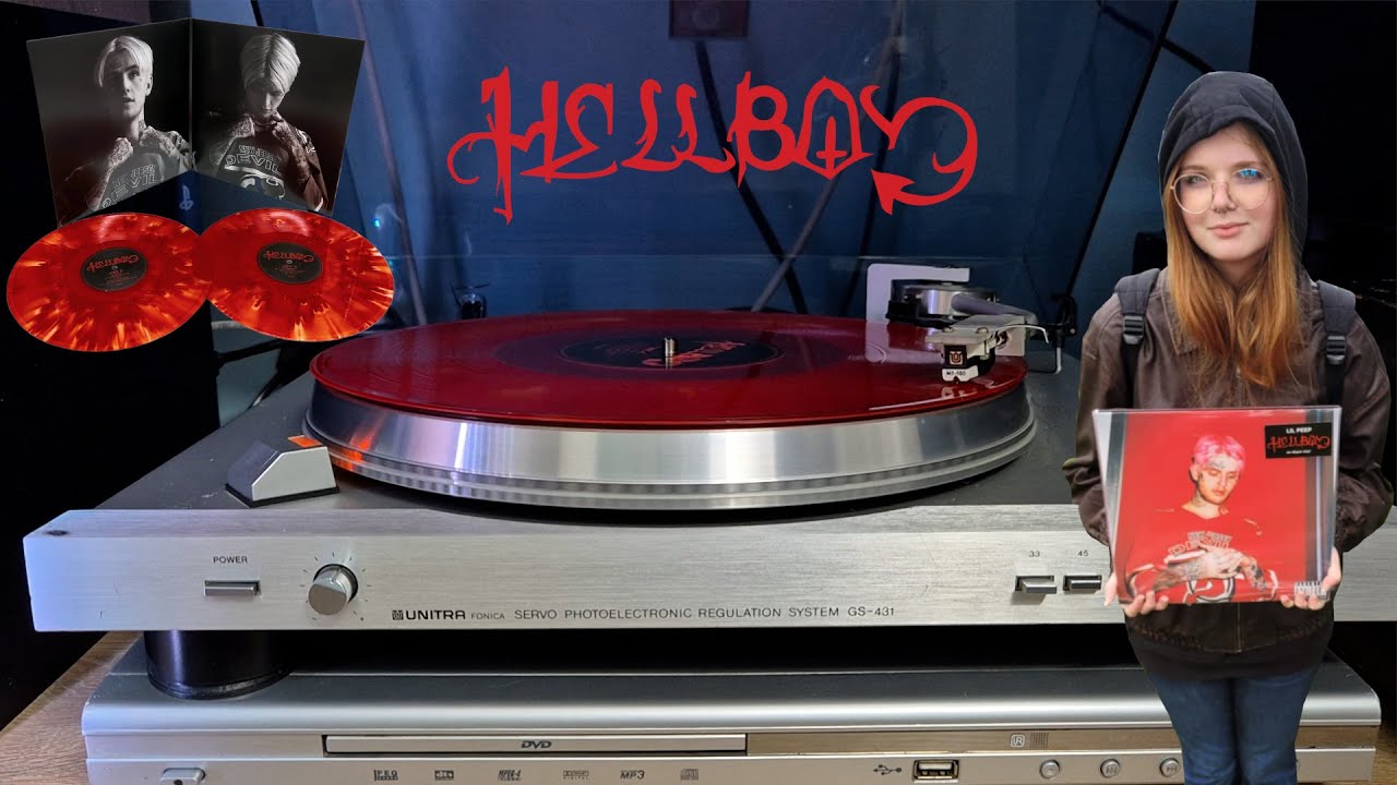 PŁYTA WINYLOWA Lil Peepa dla Rudej - prezent na 18! | Lil Peep Hellboy vinyl