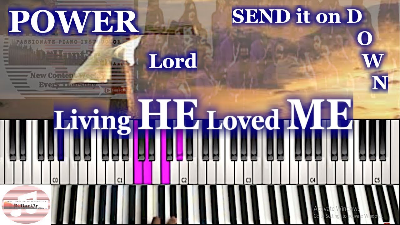 Живя, он любил меня/Отправь это вниз/Power Lord 🎹 Учебник