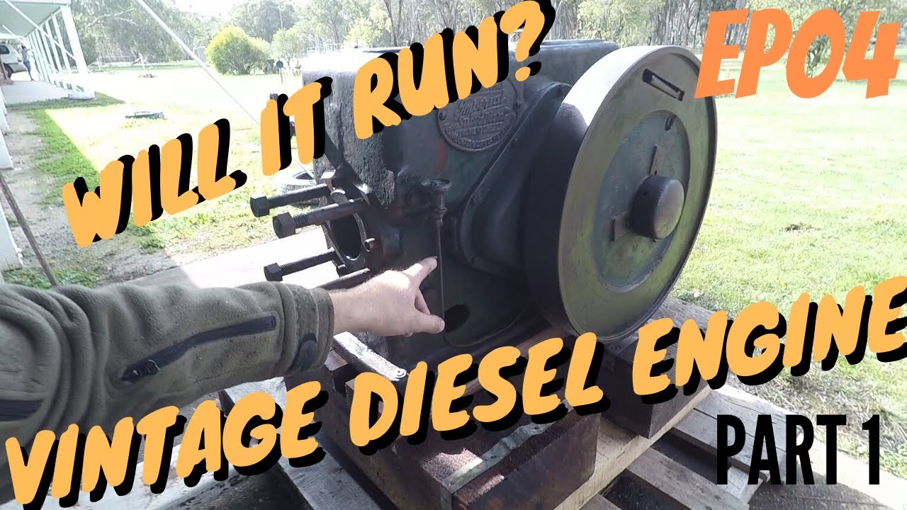 Will It Run? Vintage McDonald Super Diesel Stationary Engine Rebuild Part One at Rusted Iron Ranch