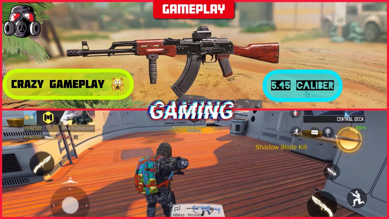 THIS AK-47 GUNSMITH ( 5.45 Caliber Ammo in COD Mobile