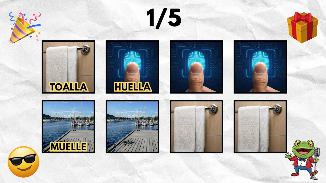 Say The Word On Beat Challenge EN ESPAÑOL (Di la palabra al ritmo) Nivel 1-3 Fácil, Medio y Difícil