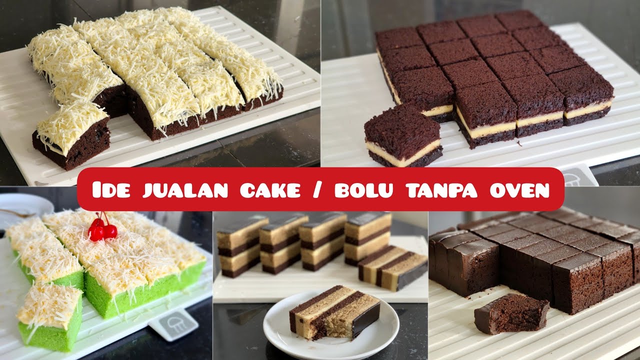 Ide jualan 2024 ! Gak punya oven tetap bisa buat, aneka kreasi cake kukus yang cocok buat ide jualan