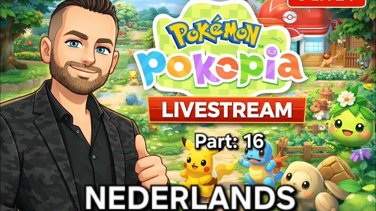 LIVE Pokémon Pokopia Nederlands/English🌿 Pokemon Zoeken | Nintendo Switch 2