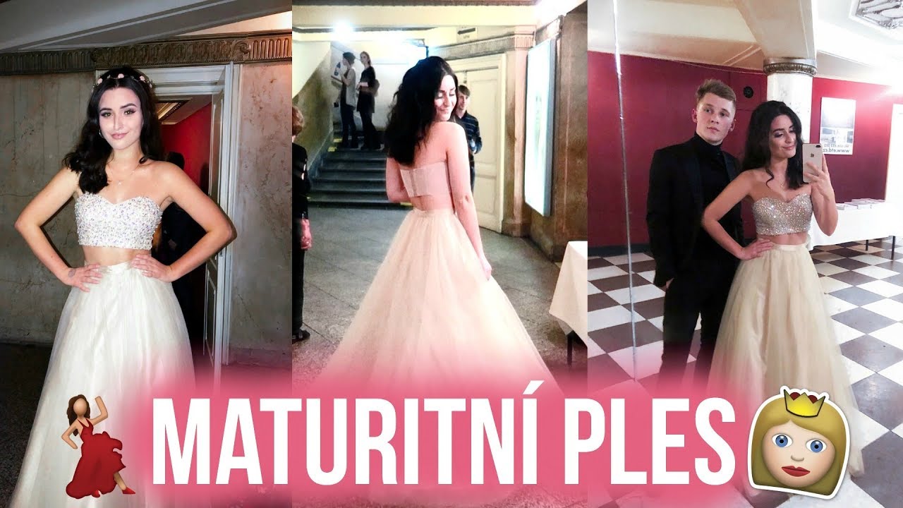 NÁŠ MATURITNÍ PLES - VLOG || přípravy, šaty, moje třída❤️