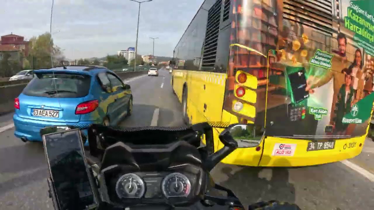 Honda Forza 250 - BanaBiKurye - 98.Gün 3x Speed