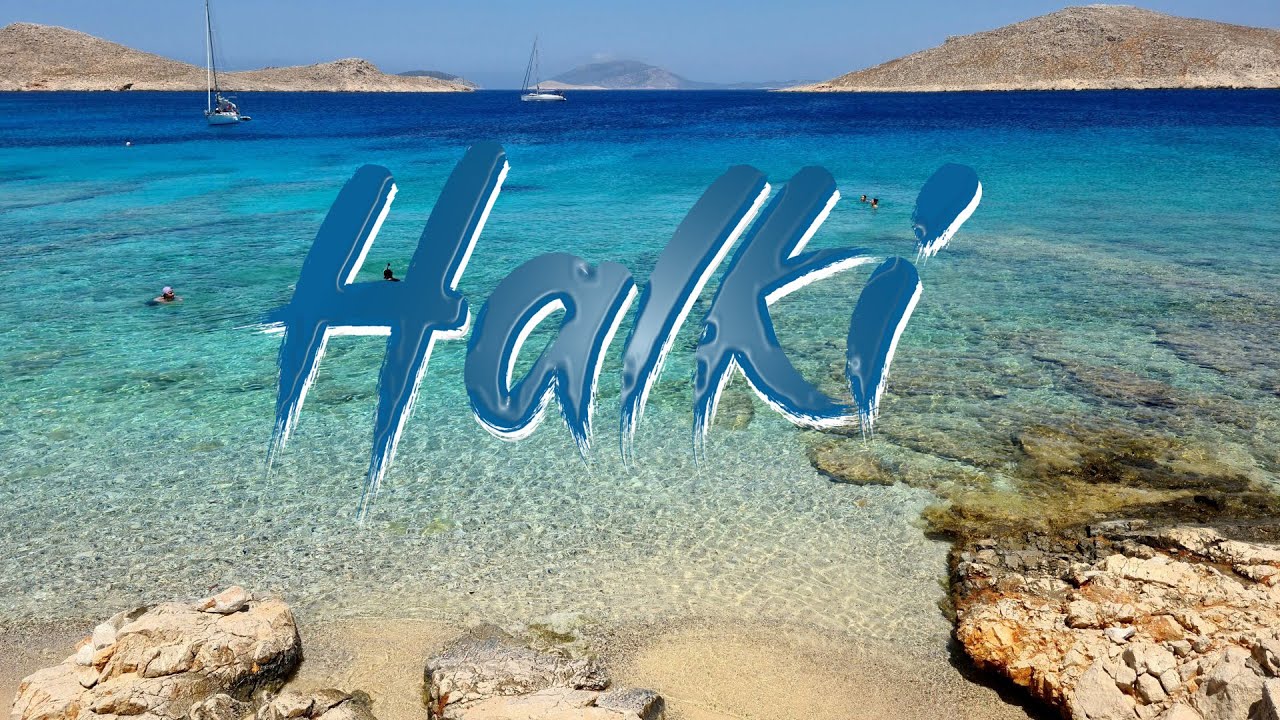 Halki Greece beaches Ftenagia and Potamos (June 2024)