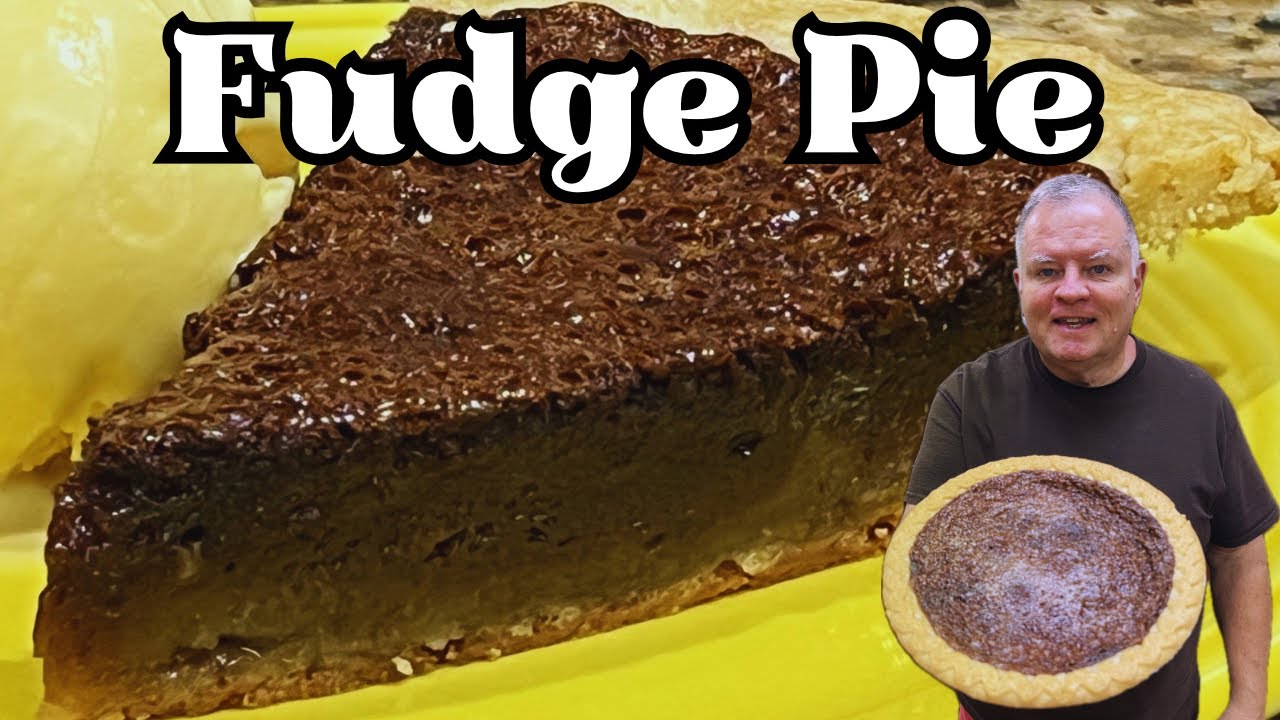 Fudge Pie - The Name Says It All ! 