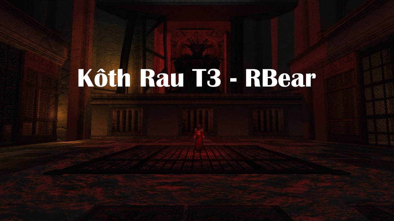 Lotro - Kôth Rau T3 - Rbear POV