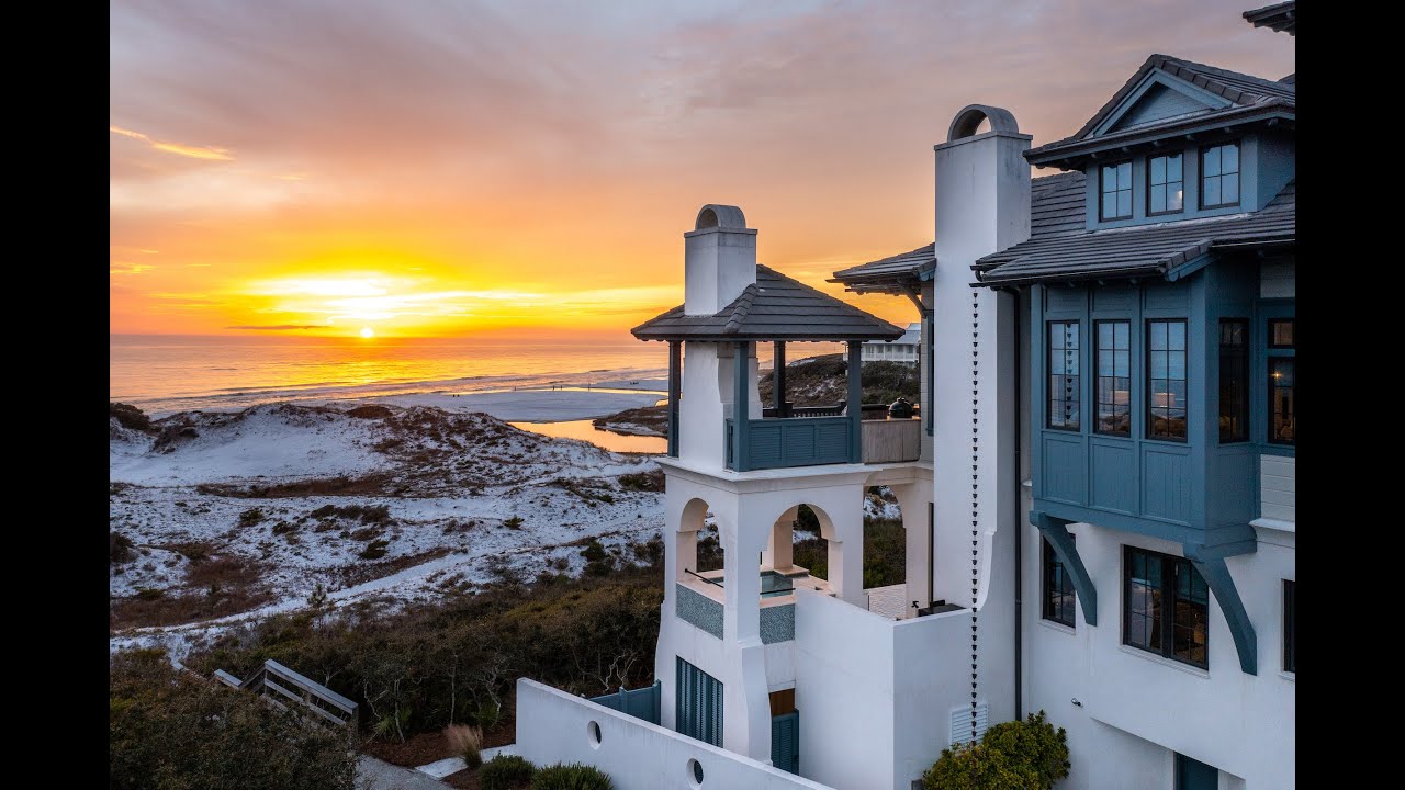 243 West Bermuda Drive Waterfront Home For Sale in Santa Rosa Beach, Florida