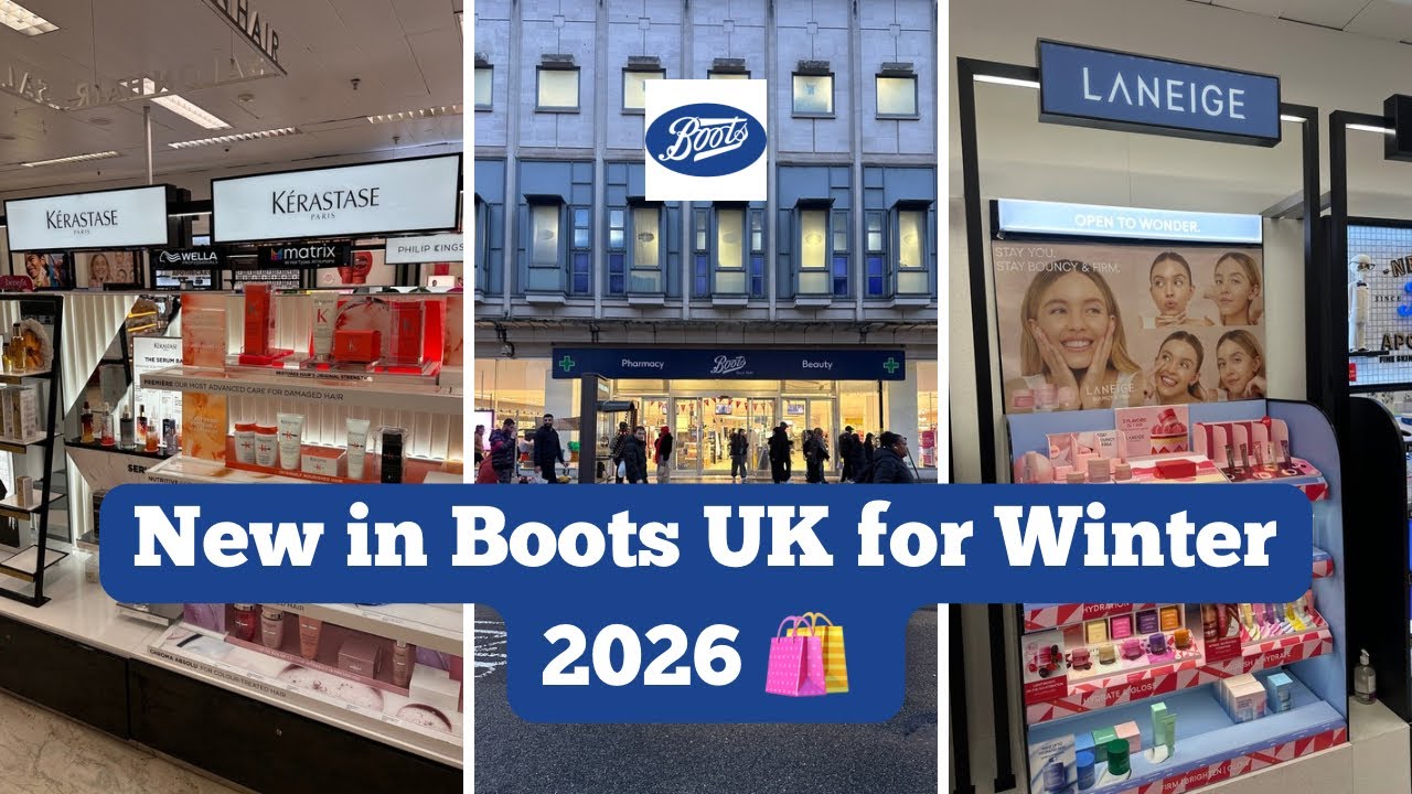 Новинки в BOOTS UK к зиме 2026 💕 Уход за кожей, волосами, декоративная косметика и сезонные бьюти...