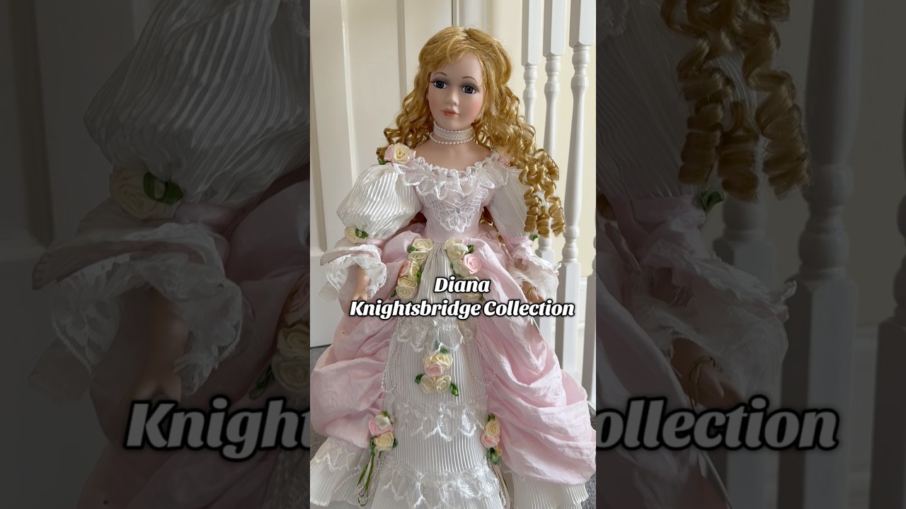 Porcelain Doll Diana From Knightsbridge Collection