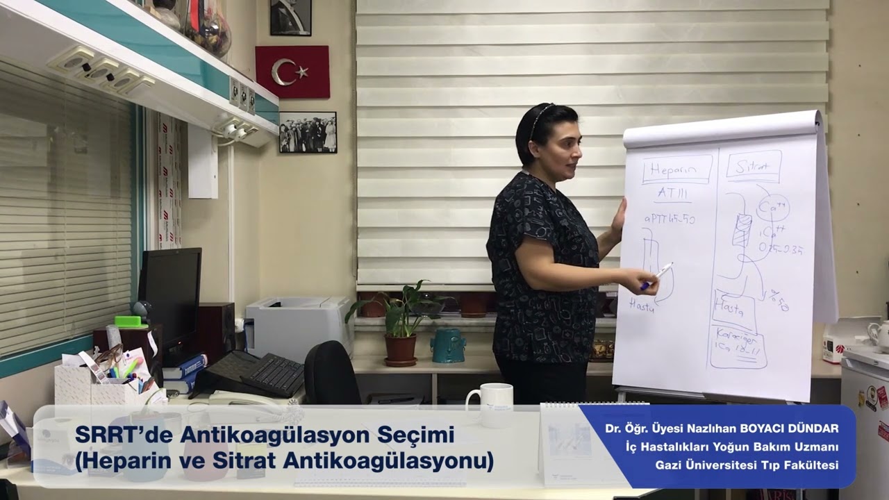Sürekli Renal Replasman Tedavisinde Antikoagülasyon Seçimi / Dr. Öğr. Üyesi Nazlıhan Boyacı Dündar