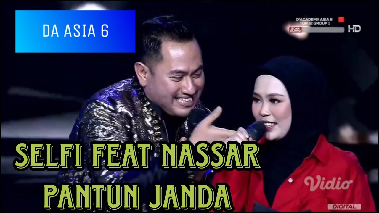 DUET selfi dan nasar pantun janda  bikin acara da asia semakin hidup dan rating naik