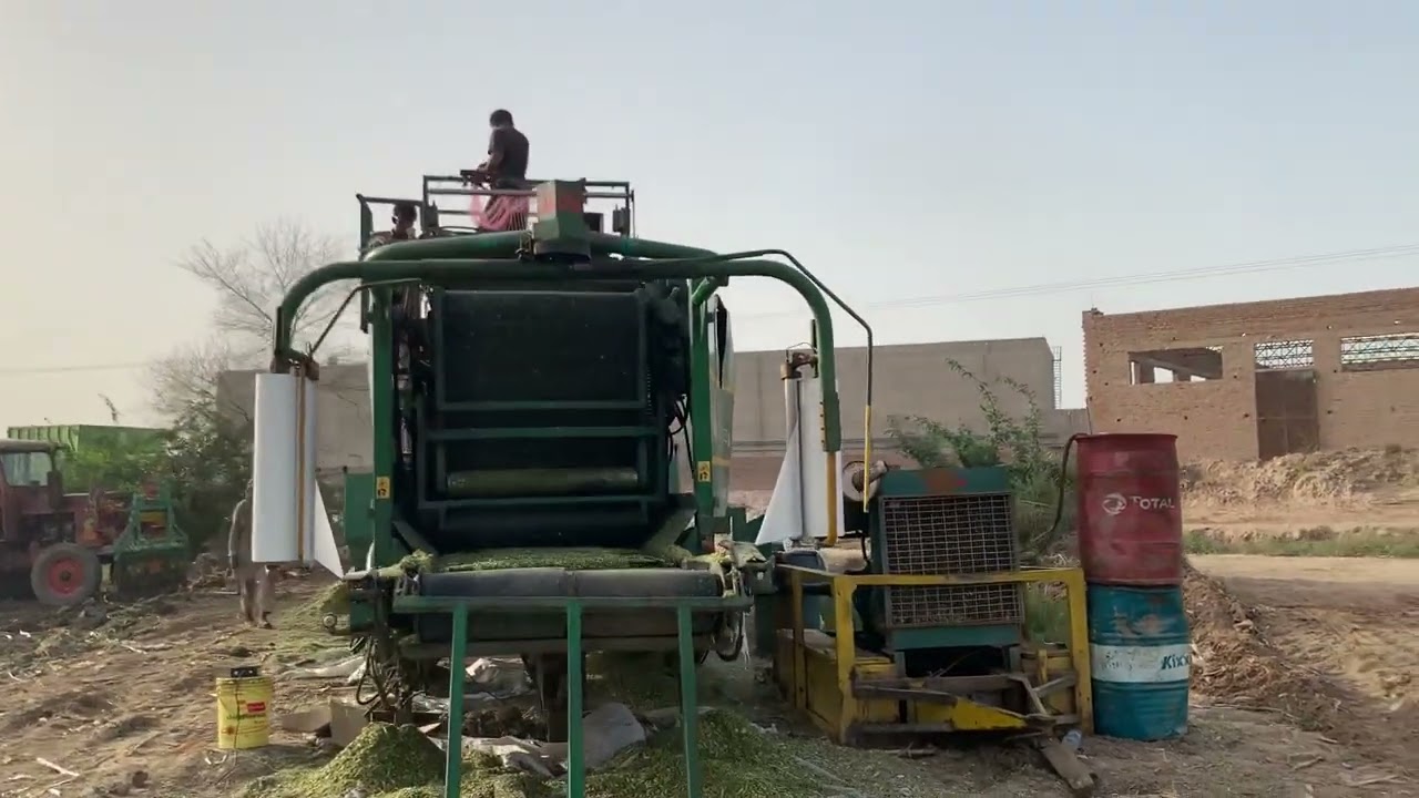 1000 Kg Silage Bail setup | 1 Ton Bail |