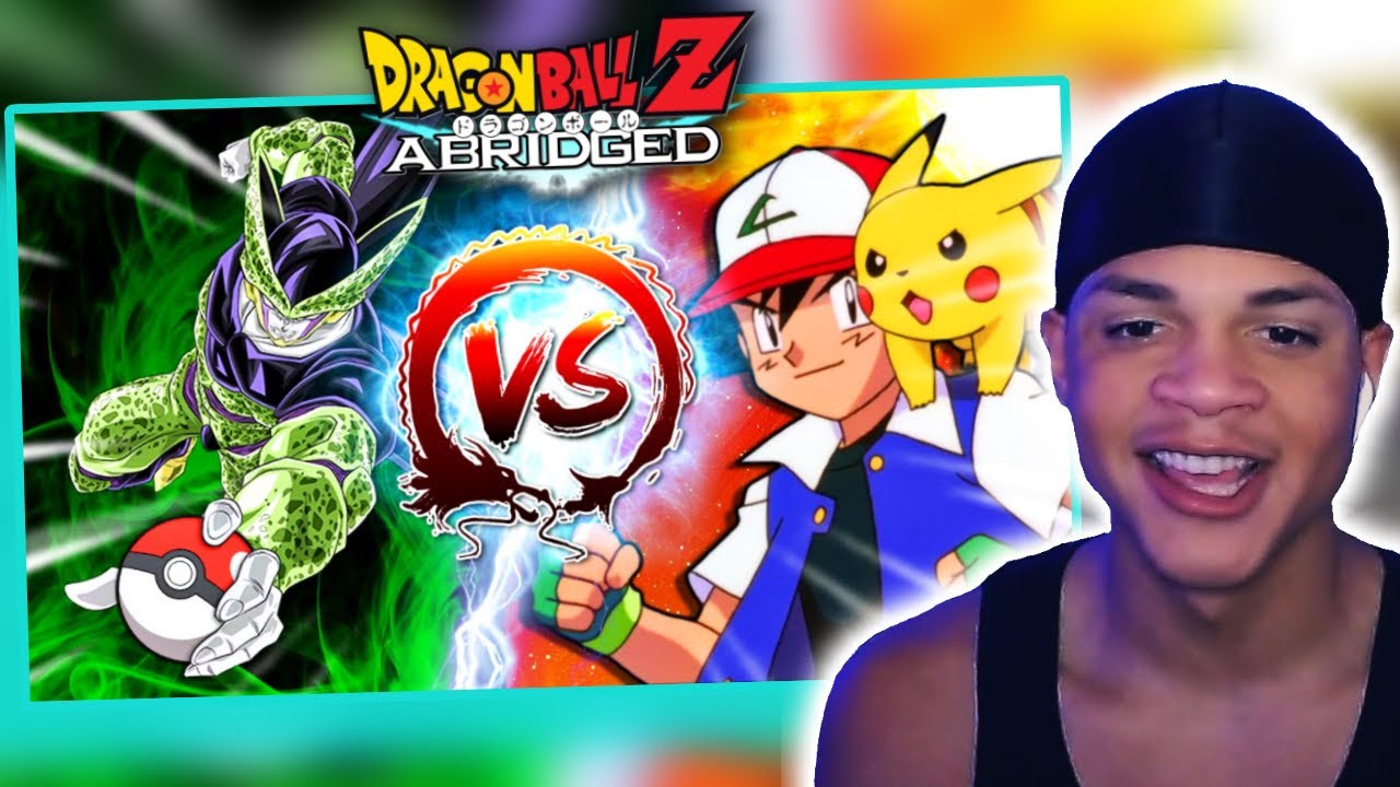 CELL VS ASH KETCHUM | DBZ Abridged CellGames REACTION!!