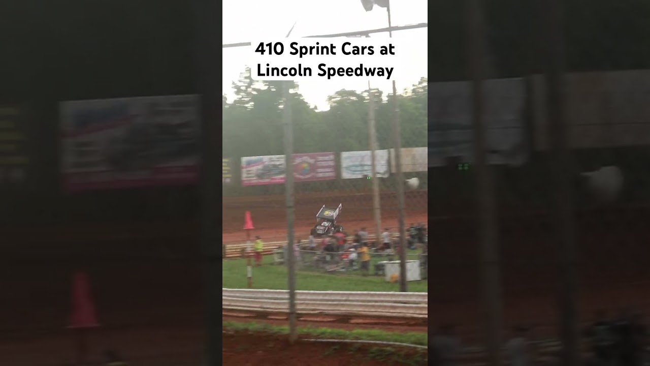 410 Sprint Car Racing at Lincoln Speedway #racing #sprintcar #dirtracing
