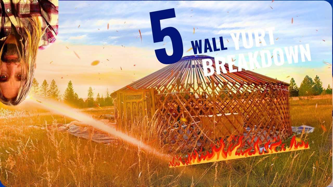 Mongolian Yurt Breakdown