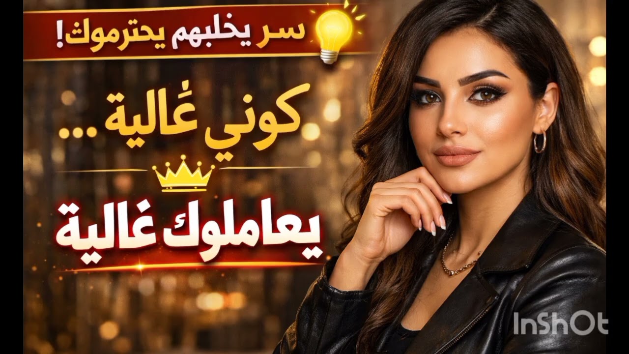 كيفاش نخلي الناس تحترمني ✅👑ارفعـي قيمتك… العالم كامل يتبدل ✨إذا ما ديتيهاش في روحك… يعفسوك! 💔